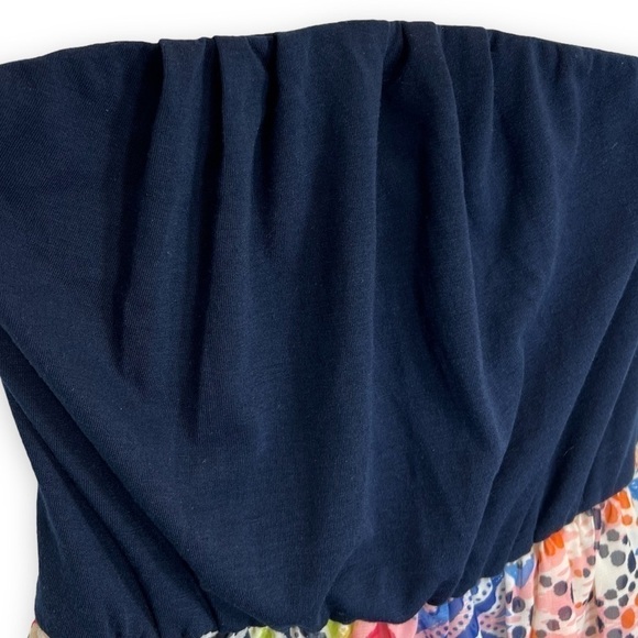 Lily Rose Strapless Maxi Dress with Back Slip XS Sheer Lined - Picture 3 of 4